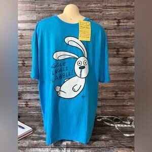 NWT Out of Print Mo Williams Bunny Tee XL